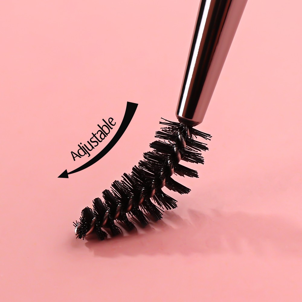 custom or standard eyebrow double ended brush