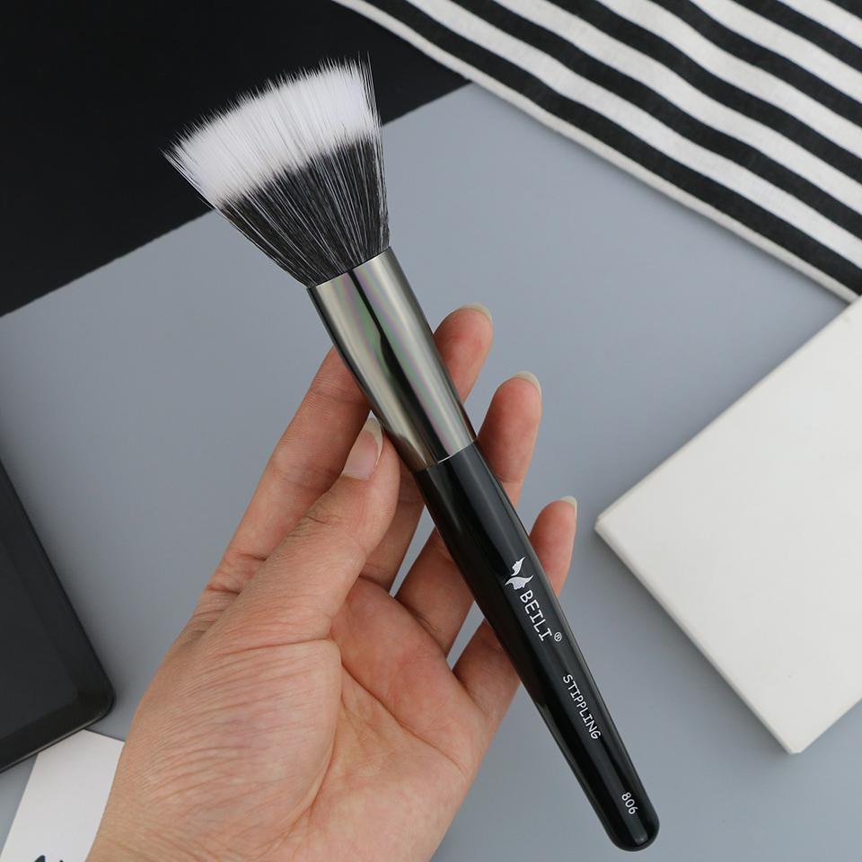 luxury natural hair makeup brush set