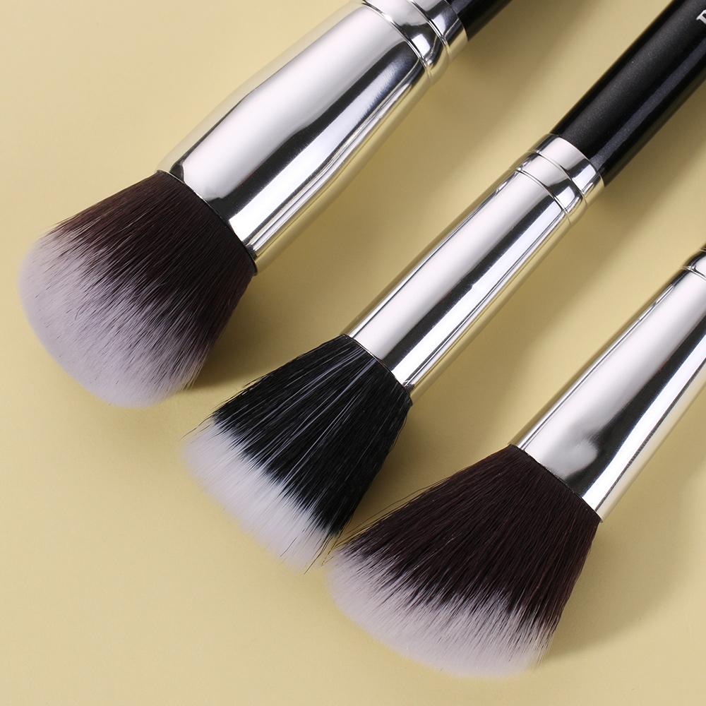 11PCS Black Makeup Brushes