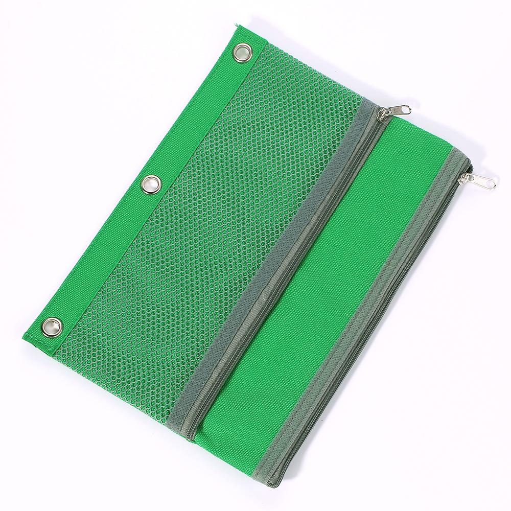 Nylon transparent mesh travel pouch with different color options